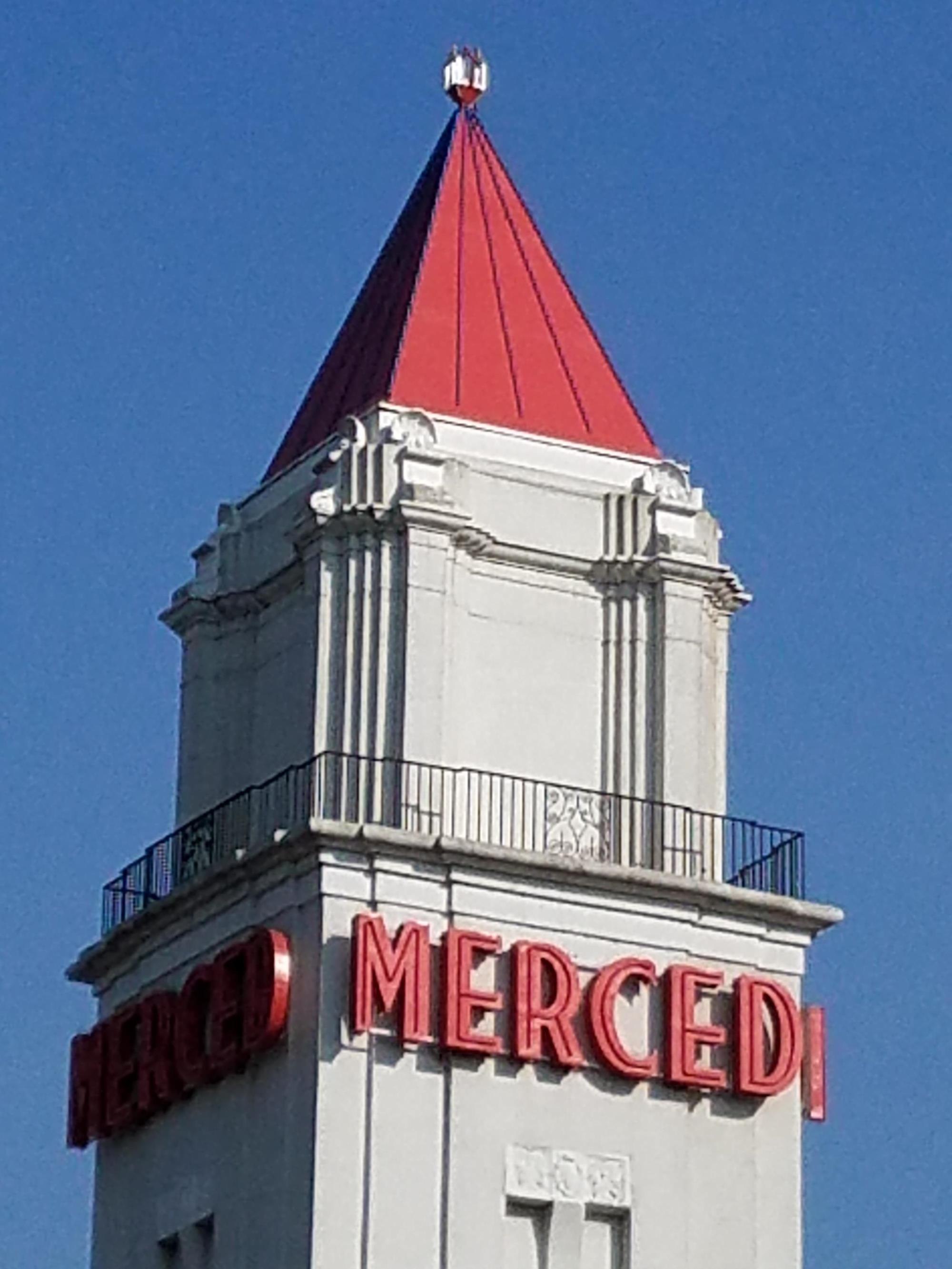 Merced Theater Tower