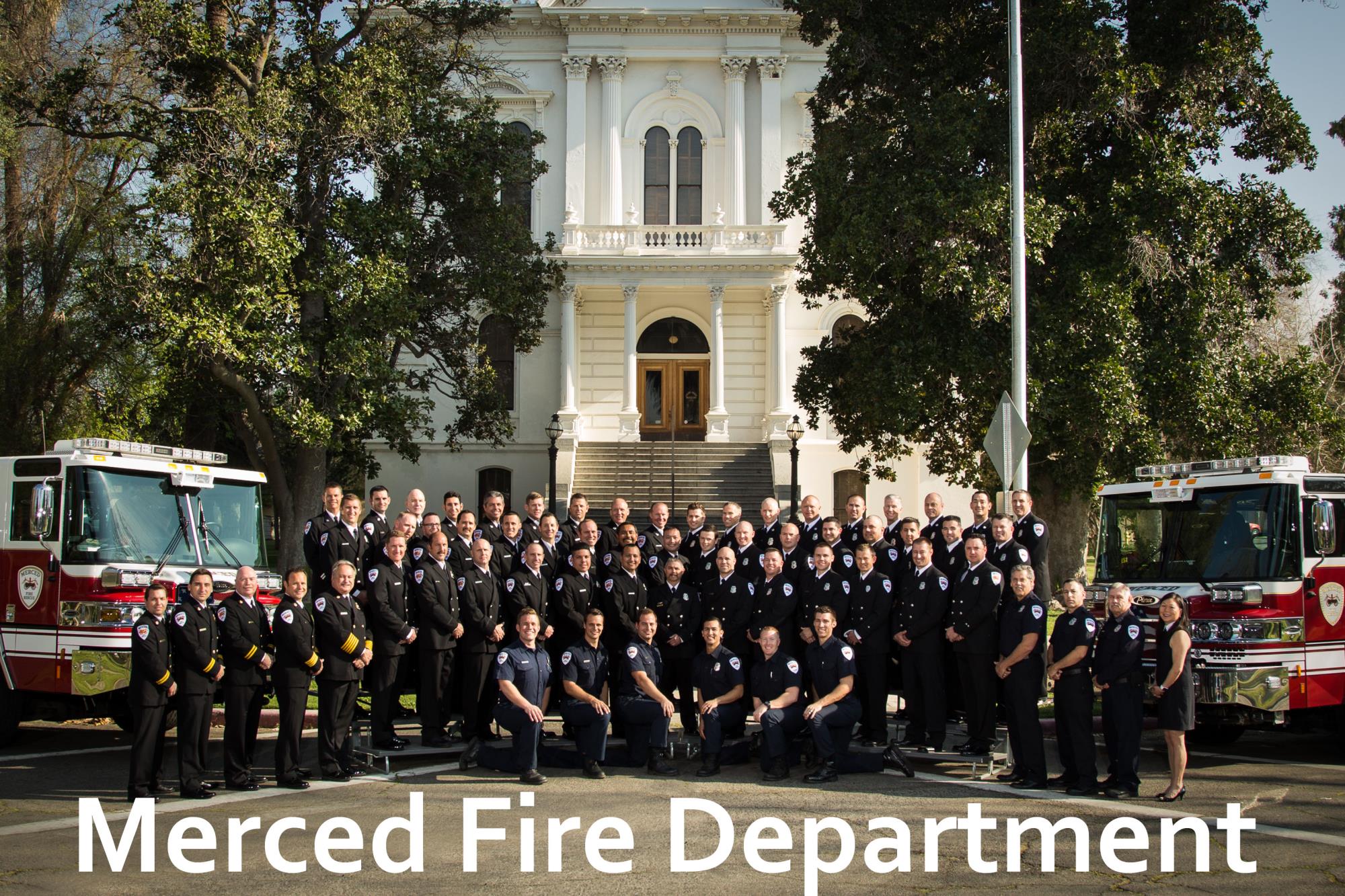 Group Photo of Fire Department 2017