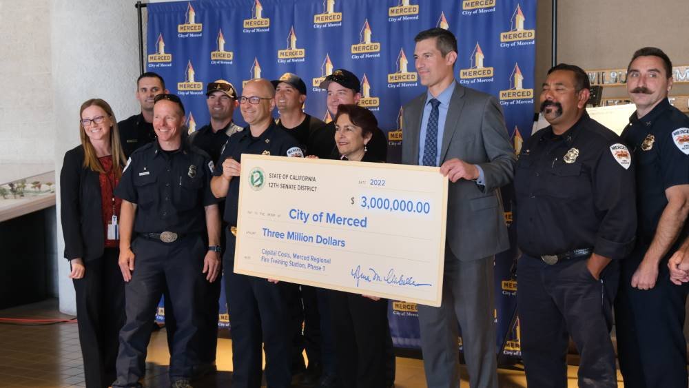 Senator Caballero - $3M Check to MFD