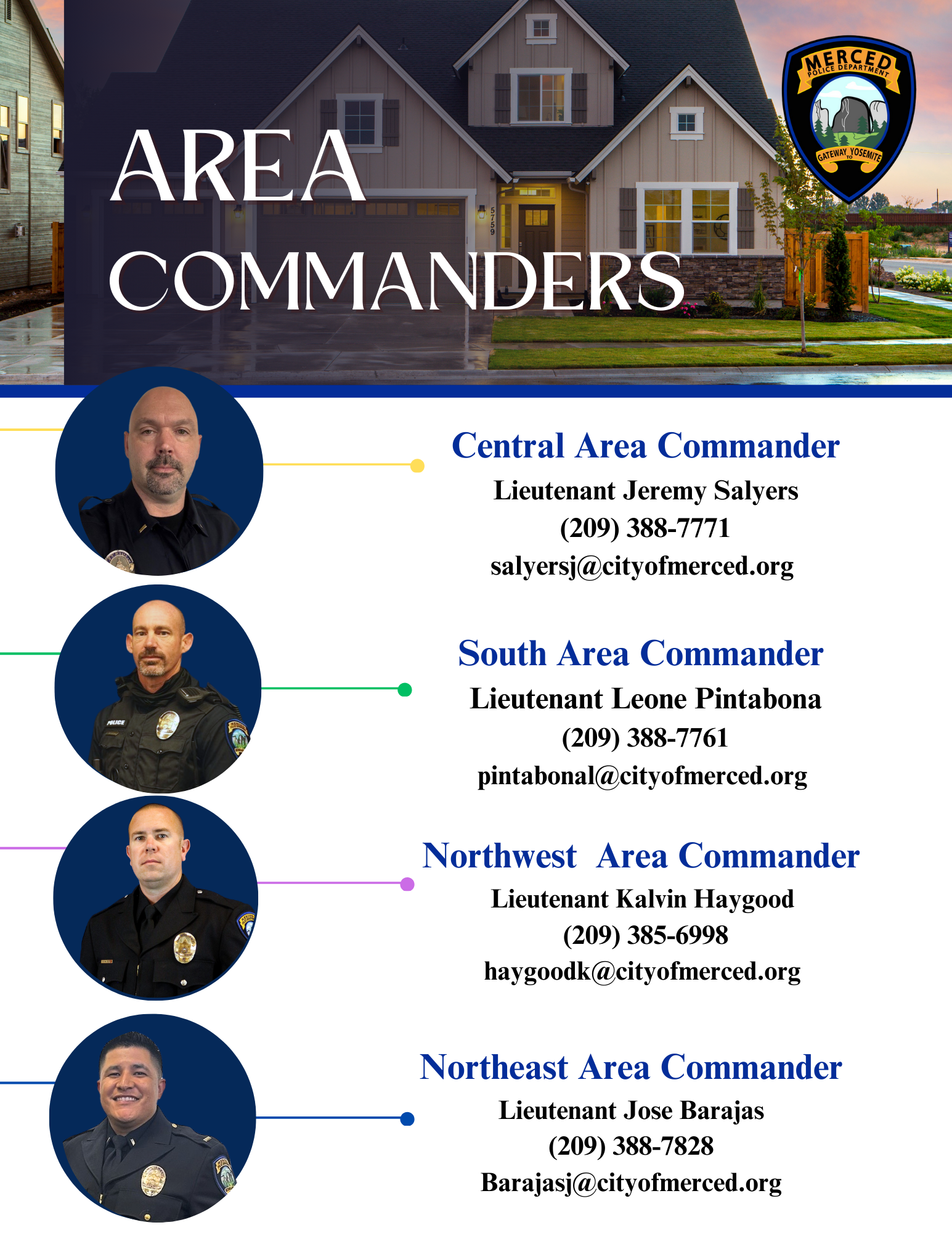 Area Commanders
